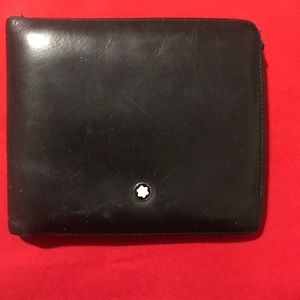 Mont Blanc leather wallet